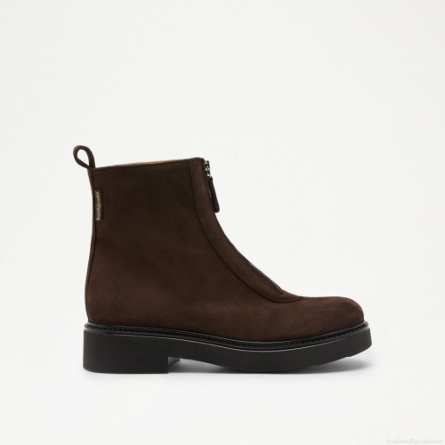 Russell & Bromley THAMES Zip Front Ankle Boot