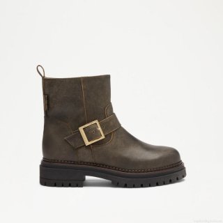 Russell & Bromley ANGEL Short Biker Boot