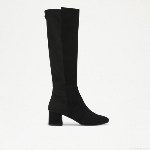 Russell & Bromley INFINITE Heeled Back Stretch Knee Boot