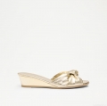 Russell & Bromley SOFTY LOW Low Knot Mule Wedge