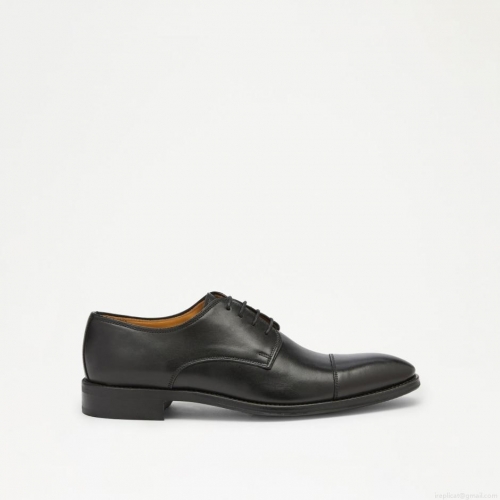 Russell & Bromley FULHAM Rubber Sole Toe Cap Derby Shoe