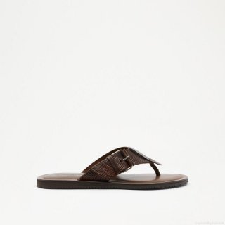 Russell & Bromley BUCKLE UP Toe-Post Buckle Sandal