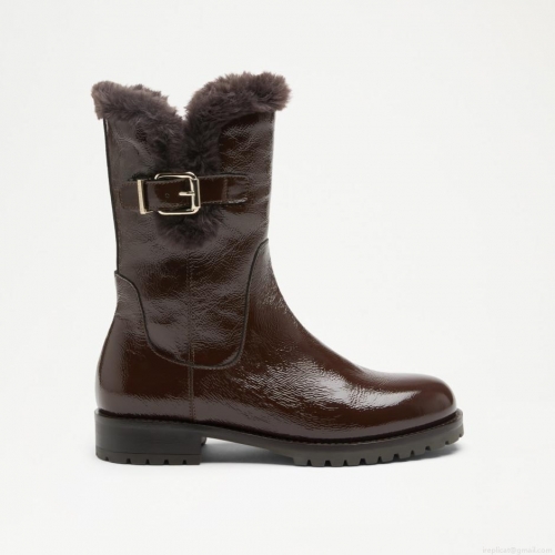 Russell & Bromley LOCH Faux Fur Boot