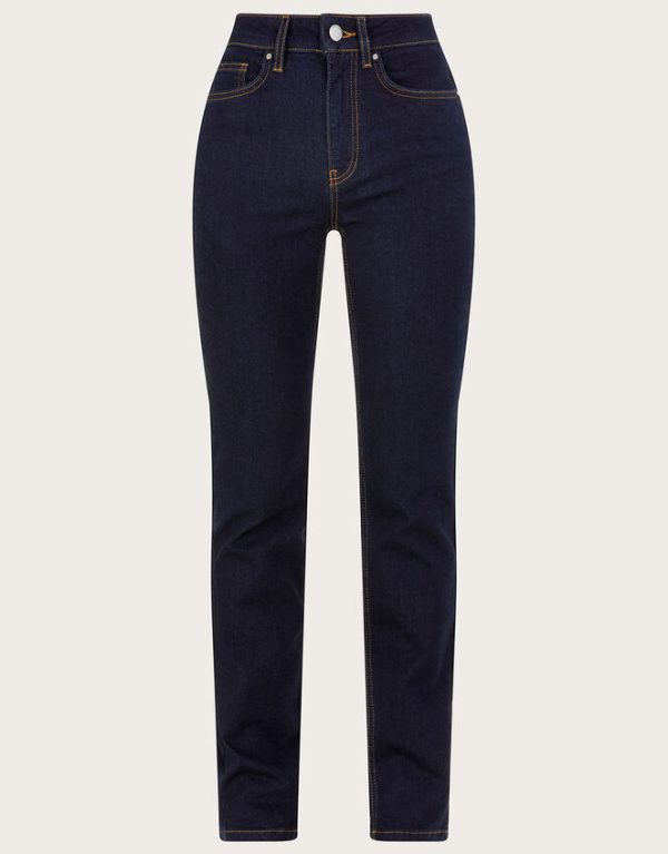 Monsoon Bella Straight Denim Jeans Blue - Image 5