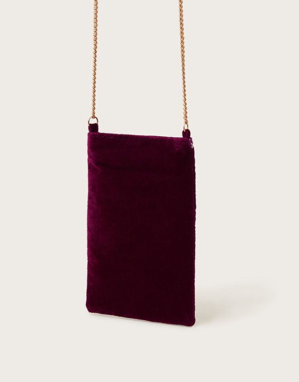 Monsoon Freya Embroidered Phone Bag - Image 2