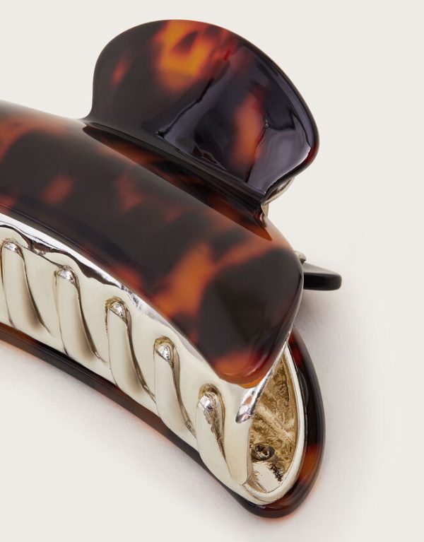 Monsoon Tortoiseshell Resin Claw Clip - Image 2