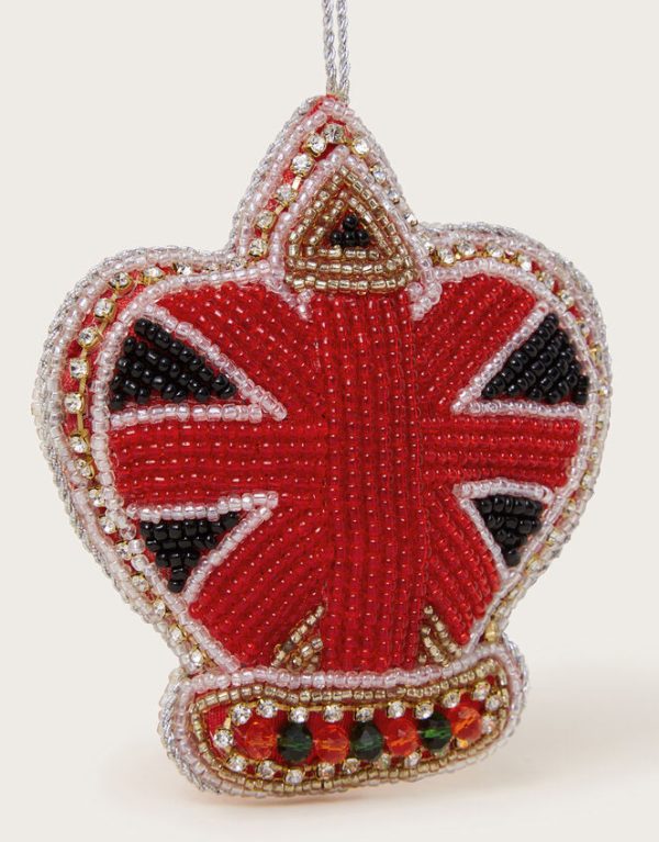 Monsoon Embellished Union Jack Hanging Decoration - Image 2