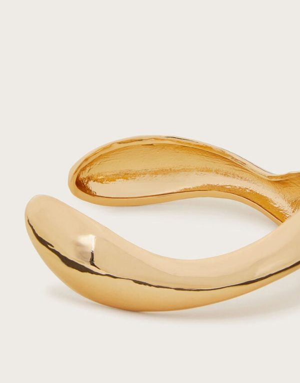 Monsoon Chunky Wavy Bangle Bracelet - Image 2