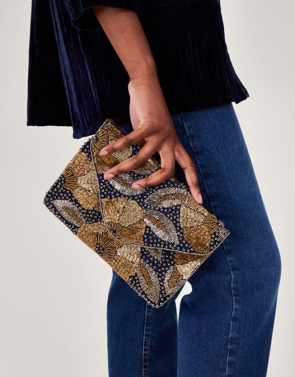 Monsoon Embellished Envelope Clutch