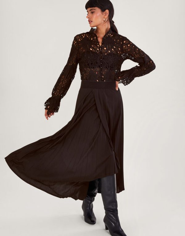 Monsoon Cybil Lace Blouse Black - Image 3