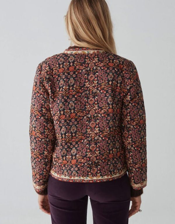 Monsoon Maison Hotel Floral Print Jacket Multi - Image 5