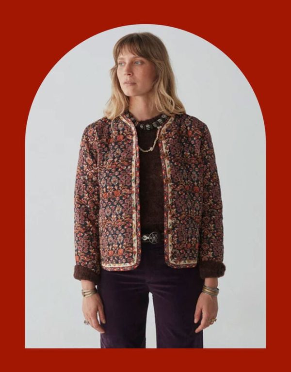 Monsoon Maison Hotel Floral Print Jacket Multi