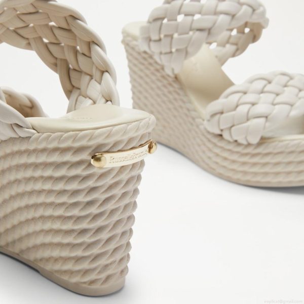 Russell & Bromley MARINA Chunky Woven Wedge - Image 3