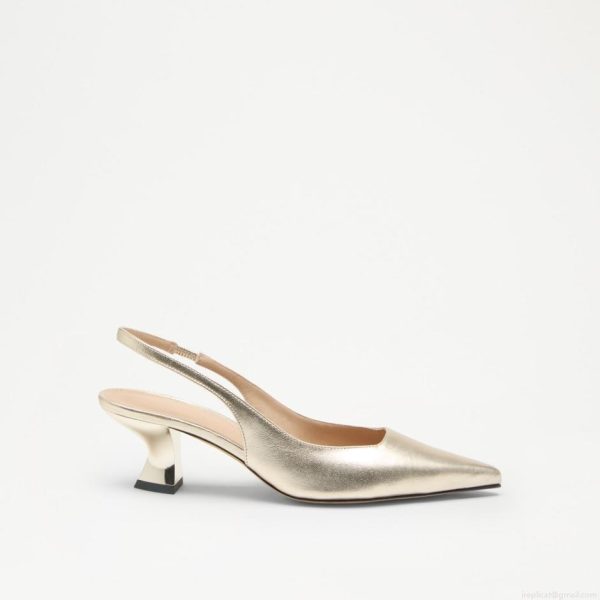 Russell & Bromley SLINGPOINT Slingback Kitten Heel