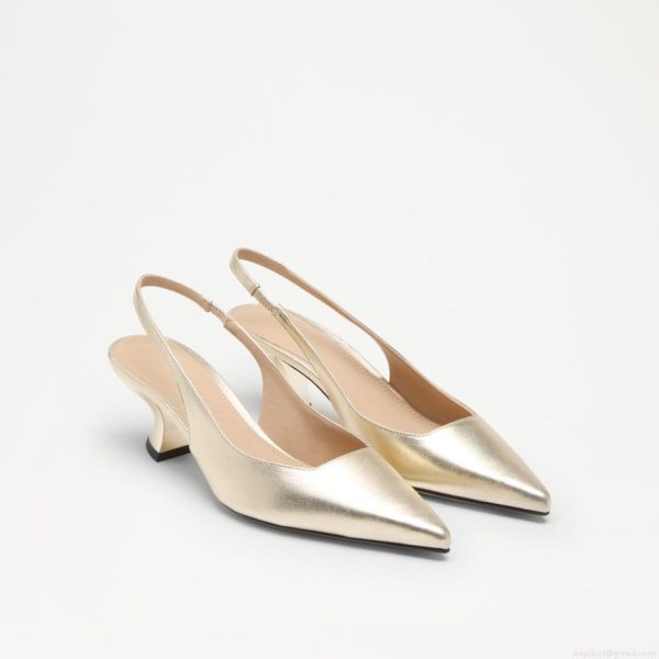 Russell & Bromley SLINGPOINT Slingback Kitten Heel - Image 2