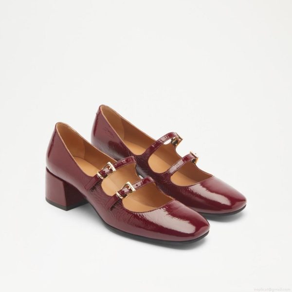 Russell & Bromley JANE Low Block Heel Mary Jane - Image 2