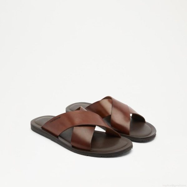 Russell & Bromley DALVEY Cross Strap Sandal - Image 2