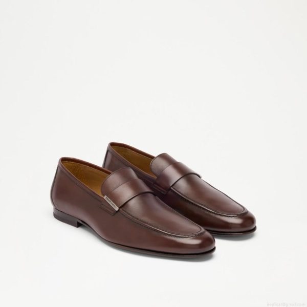 Russell & Bromley UMBERTO Metal Plate Loafer - Image 2