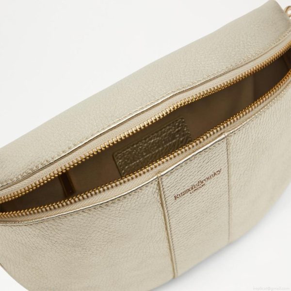 Russell & Bromley ROTATE Curved Crossbody Bag - Image 3