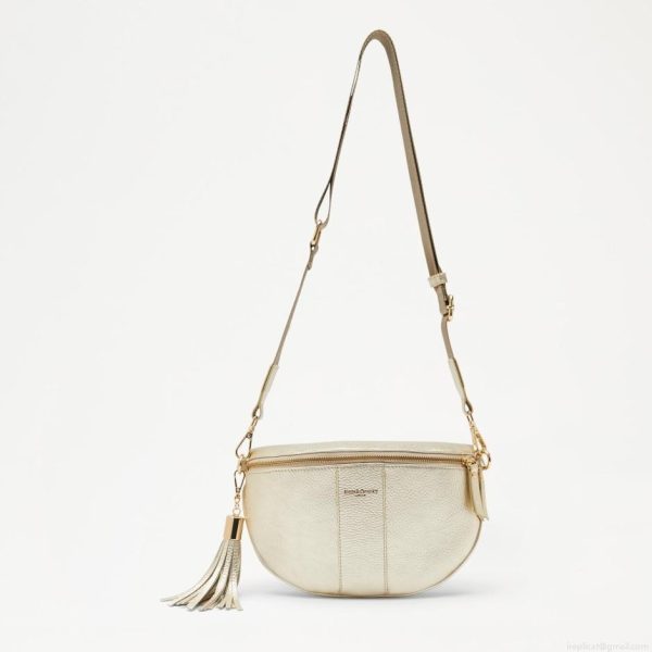 Russell & Bromley ROTATE Curved Crossbody Bag - Image 5