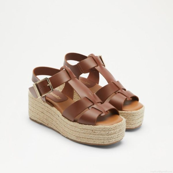 Russell & Bromley SUNRISE Flatform Espadrille Sandal - Image 2