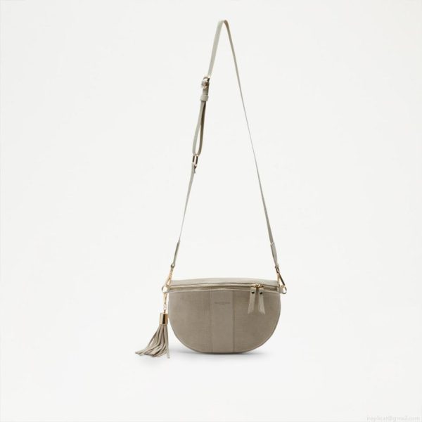 Russell & Bromley ROTATE Curved Crossbody Bag - Image 5