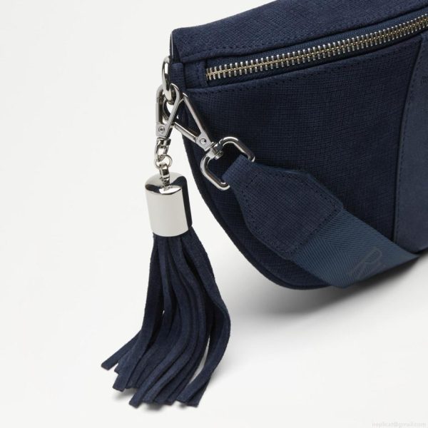 Russell & Bromley ROTATE Curved Crossbody Bag - Image 4