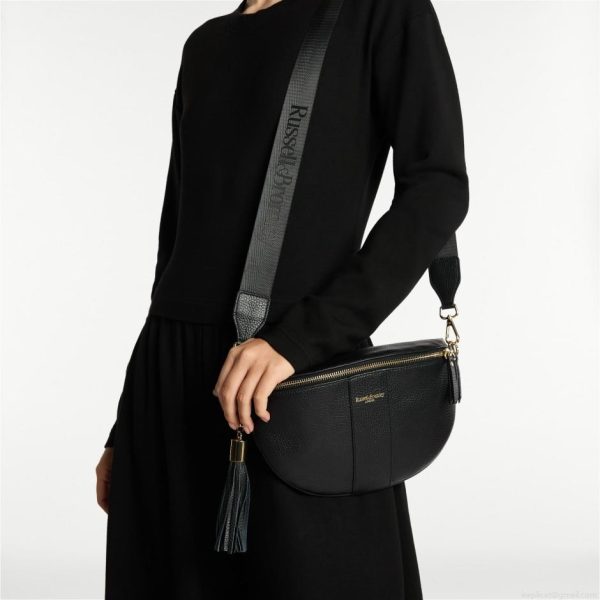 Russell & Bromley ROTATE Curved Crossbody Bag - Image 7