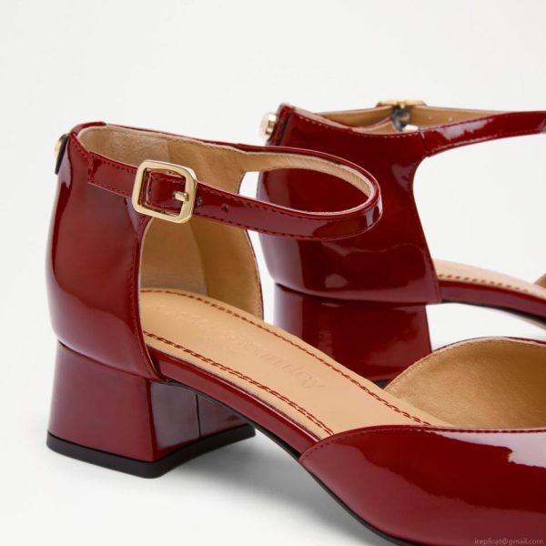 Russell & Bromley ESME Square Toe Block Heel - Image 4