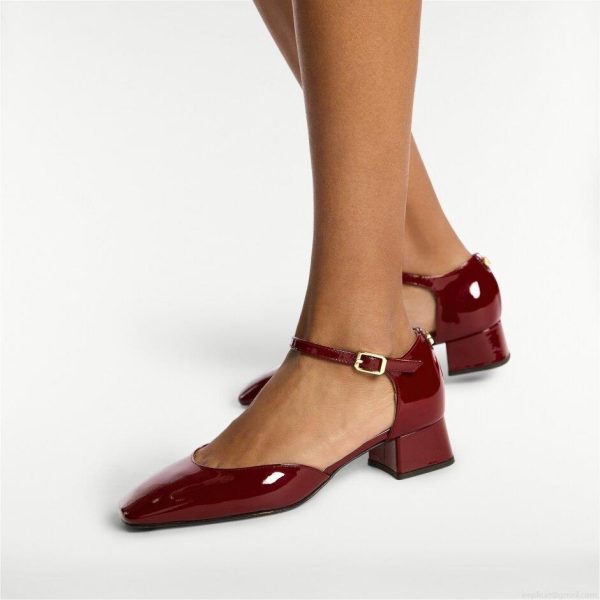 Russell & Bromley ESME Square Toe Block Heel - Image 8