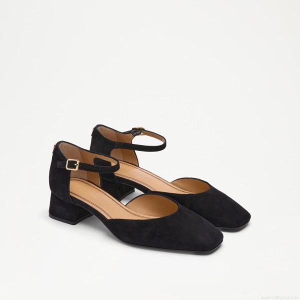 Russell & Bromley ESME Square Toe Block Heel - Image 2