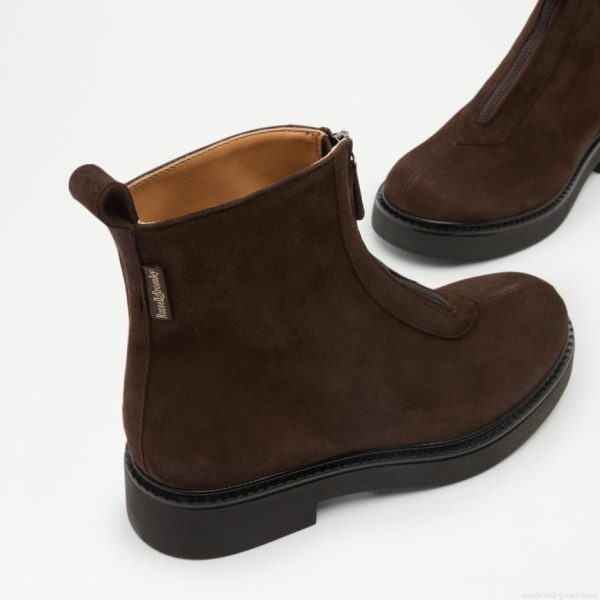 Russell & Bromley THAMES Zip Front Ankle Boot - Image 3