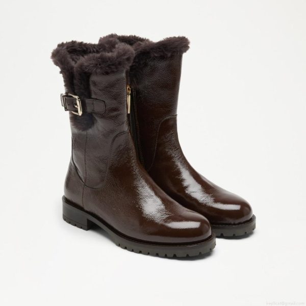 Russell & Bromley LOCH Faux Fur Boot - Image 2