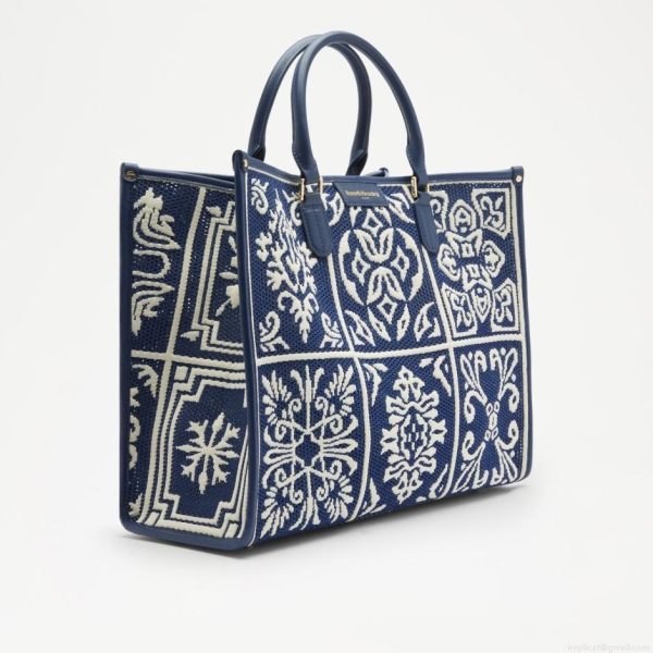 Russell & Bromley GEMINI Woven Shopper Tote - Image 2