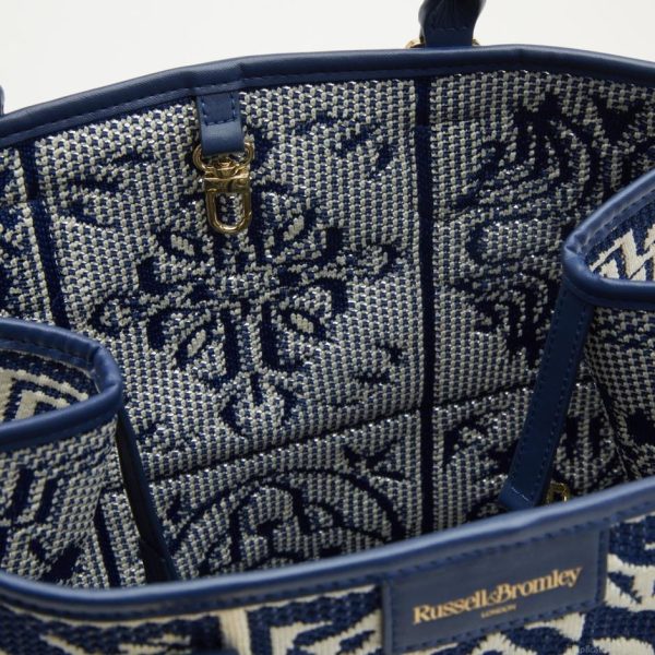 Russell & Bromley GEMINI Woven Shopper Tote - Image 4