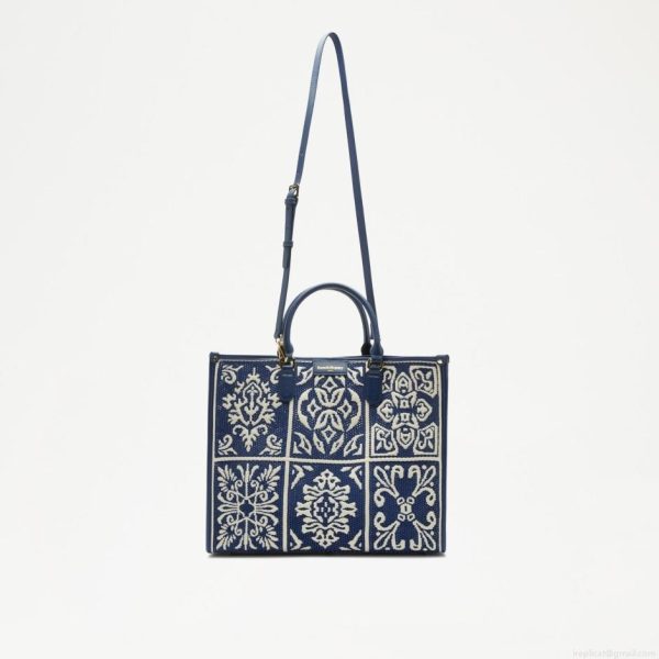 Russell & Bromley GEMINI Woven Shopper Tote - Image 6