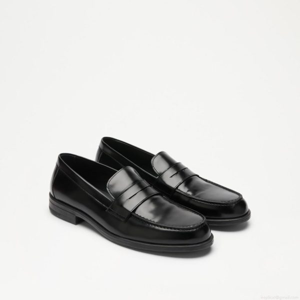 Russell & Bromley ROOK High-Shine Penny Loafer - Image 2