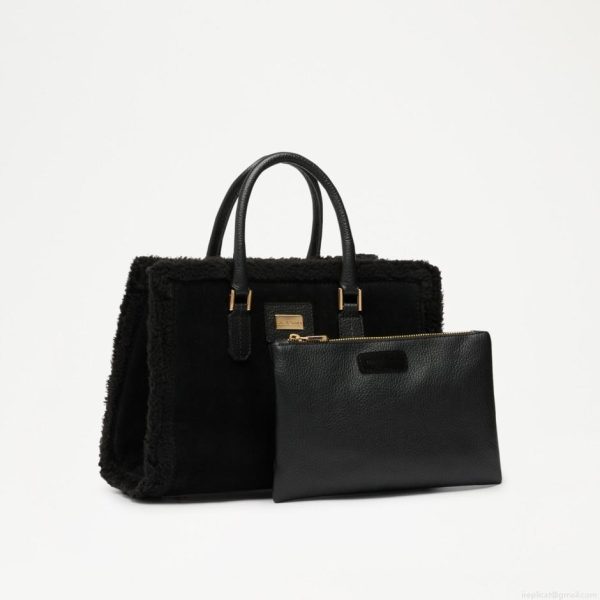 Russell & Bromley CABIN MINI Mini Suede Tote - Image 5