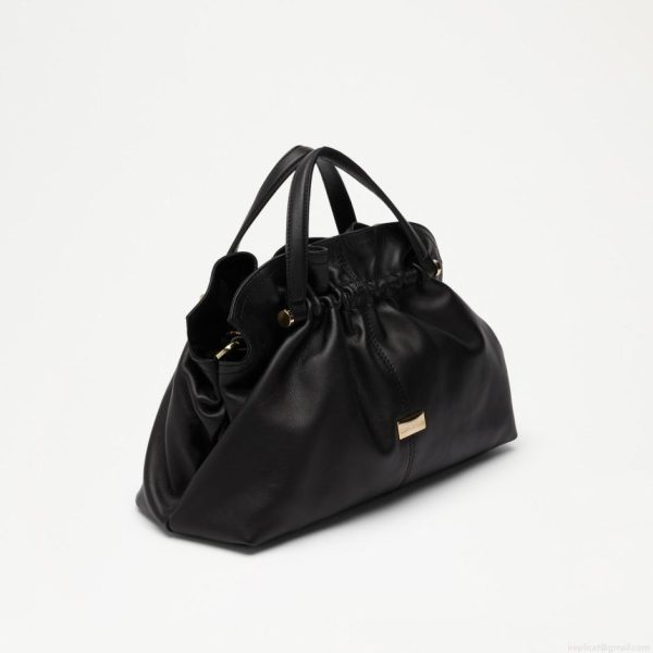 Russell & Bromley JESSIE Ruched Crossbody Bag - Image 2