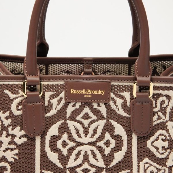 Russell & Bromley GEMINI Woven Shopper Tote - Image 4