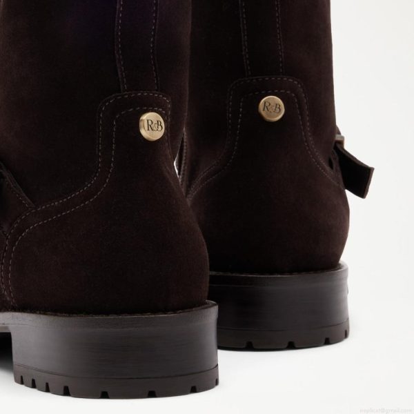 Russell & Bromley GLORY Faux Fur Lined Biker Boot - Image 4