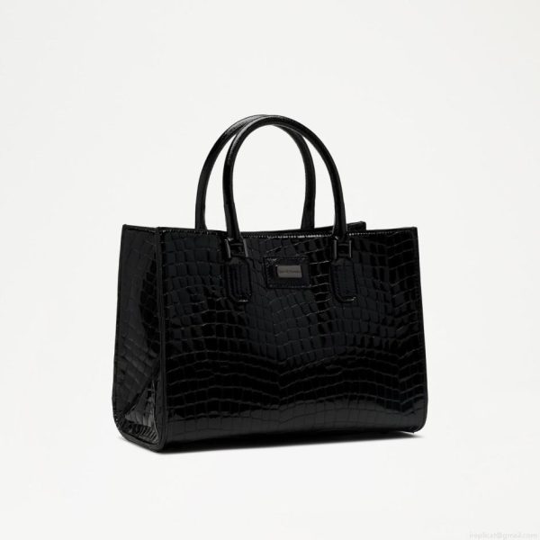 Russell & Bromley CABIN MINI Mini Patent Tote - Image 2