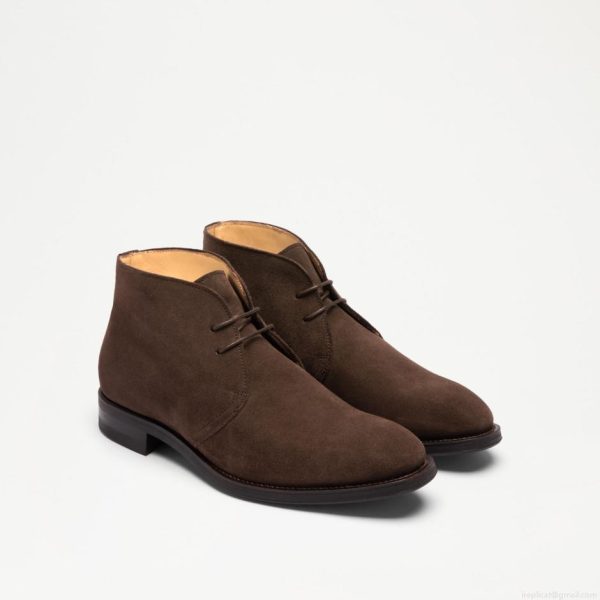 Russell & Bromley JERMYN Suede Desert Boot - Image 2